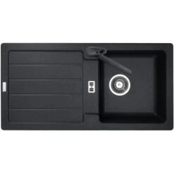 Eurodomo Einbauspüle Bali 86 Cm Graphit