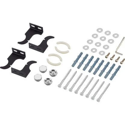 Badheizkörper Kerpen Mit Handtuchhalter 540W Schwarz 160x45 Cm 4 Badheizkörper Kerpen Mit Handtuchhalter 540W Schwarz 160x45 Cm – Bild 4