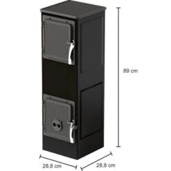 Werkstattofen Toba 2.0 (UNI 1000) Stahl Schwarz 6 KW EEK: A+ 7 Werkstattofen Toba 2.0 (UNI 1000) Stahl Schwarz 6 KW EEK: A+ -Garten Verkauf 048126095445 VM01 100223 L