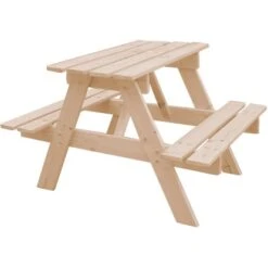 Timbela Kindersitzgarnitur Holz M012-1 Klein -Garten Verkauf 060827950648 11023400 S 03