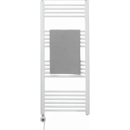 Elektrischer Badheizkörper Wuppertal 2.0 700W Weiß 120x50 Cm 2 Elektrischer Badheizkörper Wuppertal 2.0 700W Weiß 120x50 Cm – Bild 2