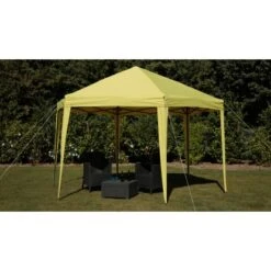 Tepro Faltpavillon Aruba 350 Cm X 400 Cm Lemon 23 Tepro Faltpavillon Aruba 350 Cm X 400 Cm Lemon -Garten Verkauf 168777 2400 12