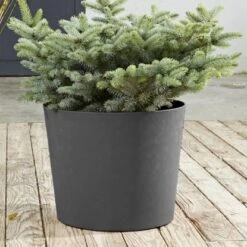 Poétic Pflanztopf Element Ø 40 Cm X 32 Cm Schiefer -Garten Verkauf 173415 2984 4