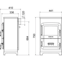 Wamsler Dauerbrand Raumheizer RH 6F Lavendel Mit Fenster EEK: A 7 Wamsler Dauerbrand Raumheizer RH 6F Lavendel Mit Fenster EEK: A -Garten Verkauf 2993269 4432 9