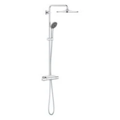 Grohe QuickFix Duschsystem Vitalio 310 Mit Thermostatbatterie Für Die Wandmont.