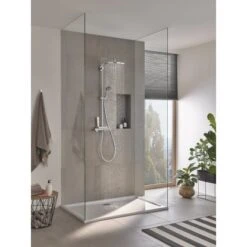 Grohe QuickFix Duschsystem Vitalio 310 Mit Thermostatbatterie Für Die Wandmont. 9 Grohe QuickFix Duschsystem Vitalio 310 Mit Thermostatbatterie Für Die Wandmont. -Garten Verkauf 4005176647659 26401001 4