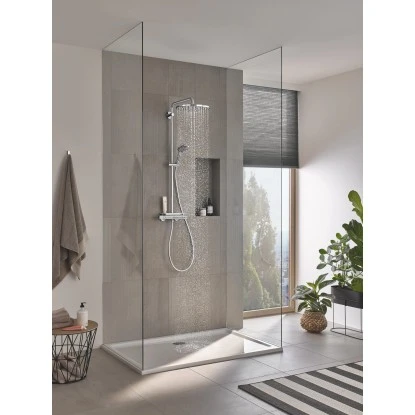 Grohe QuickFix Duschsystem Vitalio 310 Mit Thermostatbatterie Für Die Wandmont. 3 Grohe QuickFix Duschsystem Vitalio 310 Mit Thermostatbatterie Für Die Wandmont. – Bild 3