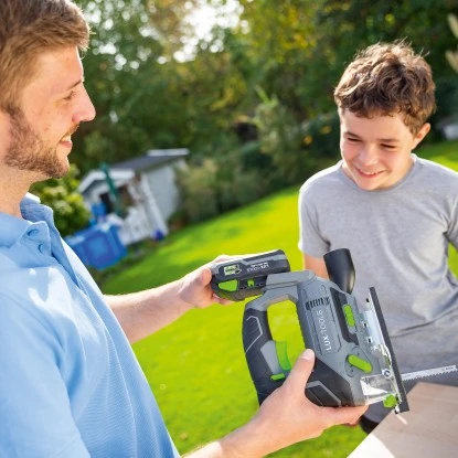 LUX 1 PowerSystem Starter-Set Mit 20 V 2 Ah Li-Ion Akku Und Schnellladegerät 8 LUX 1 PowerSystem Starter-Set Mit 20 V 2 Ah Li-Ion Akku Und Schnellladegerät – Bild 8