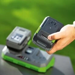 LUX 20 V Doppel-Schnellladegerät 1 PowerSystem -Garten Verkauf 4007871960552 A 02