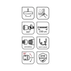 Baliv Überkopfbrause-Set KBS-22.21 Edelstahloptik 18 Baliv Überkopfbrause-Set KBS-22.21 Edelstahloptik -Garten Verkauf 4007873340116 WEB03 260521
