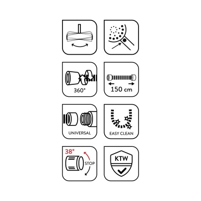 Baliv Überkopfbrause-Set KBS-22.21 Edelstahloptik 9 Baliv Überkopfbrause-Set KBS-22.21 Edelstahloptik – Bild 9
