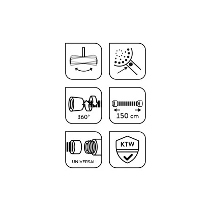 Baliv Überkopfbrause-Set KBS-14.120 Verchromt 10 Baliv Überkopfbrause-Set KBS-14.120 Verchromt – Bild 10