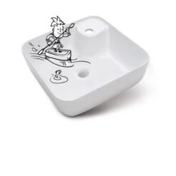 Baliv Aufsatzwaschbecken WBA-7010 43 Cm X 43 Cm 7 Baliv Aufsatzwaschbecken WBA-7010 43 Cm X 43 Cm -Garten Verkauf 4007873411533 S03 080219