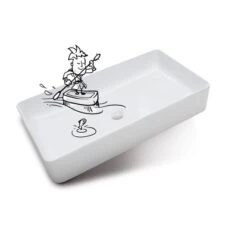 Baliv Aufsatzwaschbecken WBA-7090 61 Cm X 34,5 Cm -Garten Verkauf 4007873411540 S03 110219