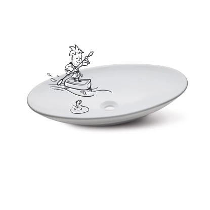 Baliv Aufsatzwaschbecken WBA-7060 Oval 70 Mm X 42 Cm 4 Baliv Aufsatzwaschbecken WBA-7060 Oval 70 Mm X 42 Cm – Bild 4