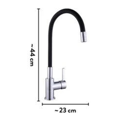 Baliv Küchenarmatur KI-1820 Chrom-Schwarz 13 Baliv Küchenarmatur KI-1820 Chrom-Schwarz -Garten Verkauf 4007874206794 40