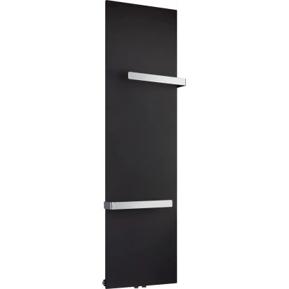 Badheizkörper Kerpen Mit Handtuchhalter 540W Schwarz 160x45 Cm 3 Badheizkörper Kerpen Mit Handtuchhalter 540W Schwarz 160x45 Cm – Bild 3