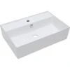 Aufsatzwaschbecken Keramik 15,5 Cm X 59,5 Cm X 40 Cm