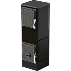 Werkstattofen Toba 2.0 (UNI 1000) Stahl Schwarz 6 KW EEK: A+