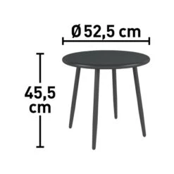 Balkonset Boonara Anthrazit 3-teilig 13 Balkonset Boonara Anthrazit 3-teilig -Garten Verkauf 4048126607075 VM02 160920