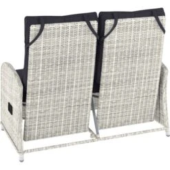 Lounge-Set Kalgan 6-teilig Wicker Eisgrau (B-Ware) -Garten Verkauf 4048126625642 50