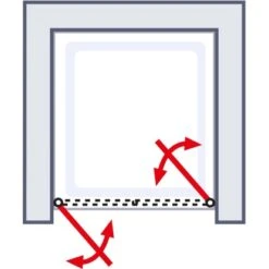 Schulte Pendeltür Logo Für Nische Echtglas Klar Hell 80 X 180 Cm 9 Schulte Pendeltür Logo Für Nische Echtglas Klar Hell 80 X 180 Cm -Garten Verkauf 4060991013133 2053 6