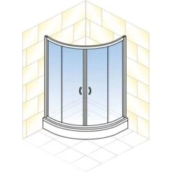 Schulte ExpressPlus Runddusche Sunny Sicherheitsglas Chromoptik 190x90x90cm 12 Schulte ExpressPlus Runddusche Sunny Sicherheitsglas Chromoptik 190x90x90cm -Garten Verkauf 4060991051197 2053 5