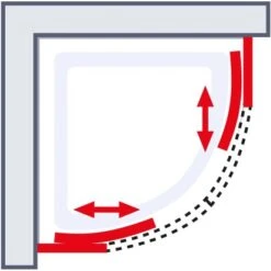 Schulte ExpressPlus Runddusche Sunny Sicherheitsglas Chromoptik 190x90x90cm 14 Schulte ExpressPlus Runddusche Sunny Sicherheitsglas Chromoptik 190x90x90cm -Garten Verkauf 4060991051197 2053 6