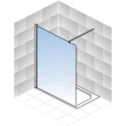 Schulte Alexa Style 2.0 Duschwand Walk In BlackStyle Atelier 1 Dekor 90 X 200cm 8 Schulte Alexa Style 2.0 Duschwand Walk In BlackStyle Atelier 1 Dekor 90 X 200cm -Garten Verkauf 4060991056772 2053 5