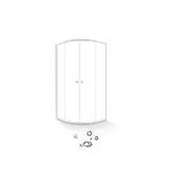 Baliv Duschkabine DUK-80.20R 80 Cm X 80 Cm Chrom 13 Baliv Duschkabine DUK-80.20R 80 Cm X 80 Cm Chrom -Garten Verkauf 4250312107720 S03 080720 L