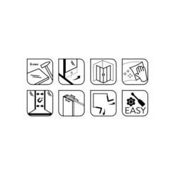 Baliv Duschkabine DUK-90.50E 90 Cm X 90 Cm Chrom 24 Baliv Duschkabine DUK-90.50E 90 Cm X 90 Cm Chrom -Garten Verkauf 4250312107799 WEB02 270521