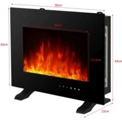 El Fuego Elektrokamin Aarau II Schwarz 900/2000 W 22 El Fuego Elektrokamin Aarau II Schwarz 900/2000 W -Garten Verkauf 4250373262819 2240 S 3