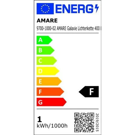 Amare LED-Lichterkette Galaxie 400 LEDs Mit Fernbedienung 6,7 M Warmweiß 2 Amare LED-Lichterkette Galaxie 400 LEDs Mit Fernbedienung 6,7 M Warmweiß – Bild 2