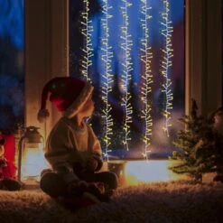 Amare LED-Clusterlichterkette Lichtervorhang Weiß -Garten Verkauf 4251083910151 4655 02