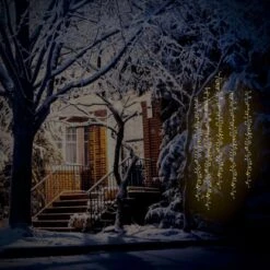 Amare LED-Clusterlichterkette Lichtervorhang Weiß -Garten Verkauf 4251083910151 4655 03