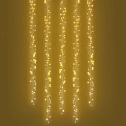 Amare LED-Clusterlichterkette Lichtervorhang Weiß -Garten Verkauf 4251083910151 4655 04