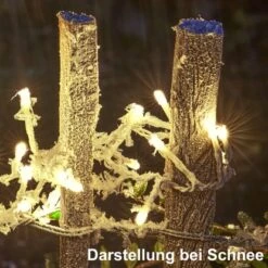 Amare LED-Clusterlichterkette Lichtervorhang Weiß -Garten Verkauf 4251083910151 4655 05