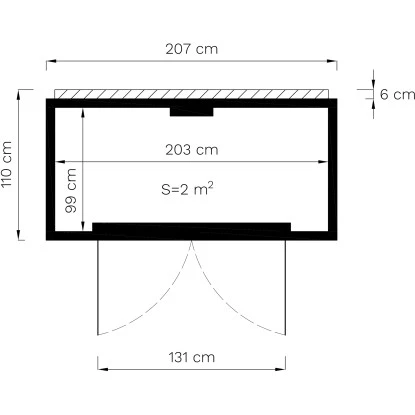 Bertilo Gartenschrank Box Bike 103 Cm X 207 Cm Anthrazit FSC® 11 Bertilo Gartenschrank Box Bike 103 Cm X 207 Cm Anthrazit FSC® – Bild 11