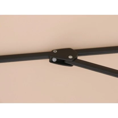 Ampelschirm Cocoa Beach Ø 350 Cm Beige Mit Kurbel 3 Ampelschirm Cocoa Beach Ø 350 Cm Beige Mit Kurbel – Bild 3