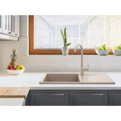 Miló Einbauspüle Granitverbundstoff Palladio 86 Sand 5 Miló Einbauspüle Granitverbundstoff Palladio 86 Sand -Garten Verkauf 5903140018087 30