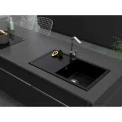 Miló Einbauspüle Granitverbundstoff Blissano 76 Schwarz 5 Miló Einbauspüle Granitverbundstoff Blissano 76 Schwarz -Garten Verkauf 5903140018100 30