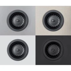 Miló Röhrensiphon-Set Mit Exzenter Mattschwarz Ø 114 Mm -Garten Verkauf 5903140018537 3