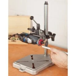 LUX Bohrständer Für DREMEL Und PROXXON-Minitool-Geräte 12 LUX Bohrständer Für DREMEL Und PROXXON-Minitool-Geräte -Garten Verkauf 595033 picture2