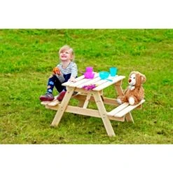 Timbela Kindersitzgarnitur Holz M012-1 Klein -Garten Verkauf 60827950648 11023400 AB 05