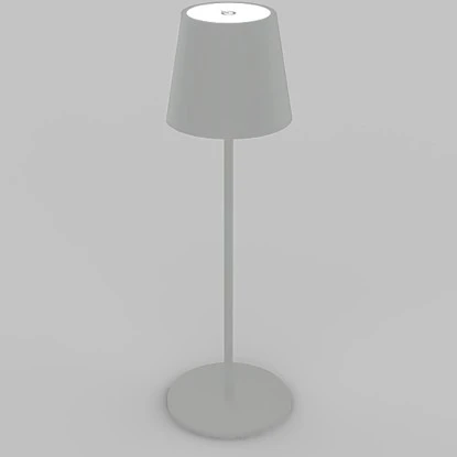 Brilo LED-Akku-Tischleuchte 3 W Grau 3 Brilo LED-Akku-Tischleuchte 3 W Grau – Bild 3