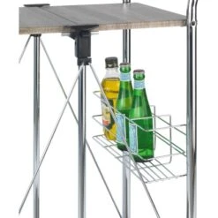 Wenko Servierwagen Liky Holzdekor Zusammenklappbar 15 Wenko Servierwagen Liky Holzdekor Zusammenklappbar -Garten Verkauf 686865 1068 04