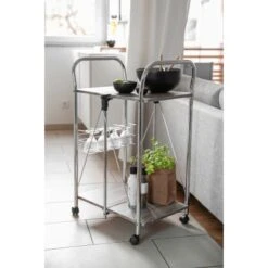 Wenko Servierwagen Liky Holzdekor Zusammenklappbar 19 Wenko Servierwagen Liky Holzdekor Zusammenklappbar -Garten Verkauf 686865 1068 08