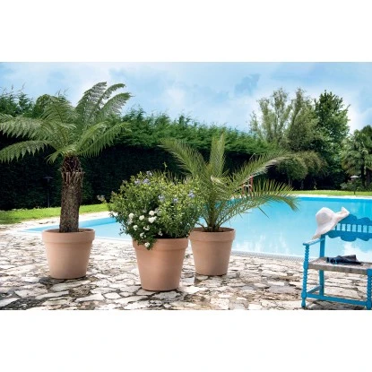 Deroma Pflanztopf Magno Ø 60 Cm White 2 Deroma Pflanztopf Magno Ø 60 Cm White – Bild 2