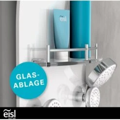 Eisl Duschpaneel Karibik 3 In 1 Mit Regendusche Sechs Massagedüsen Weiß -Garten Verkauf 7663628 2759 10