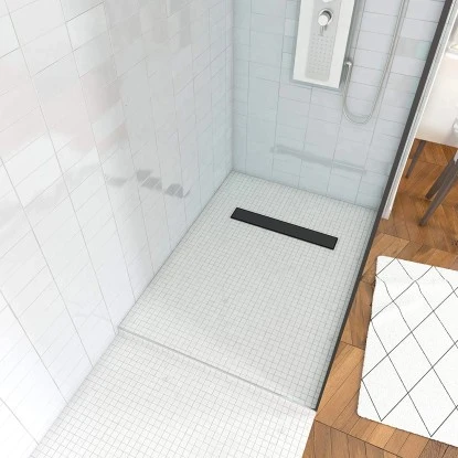 Aurlane Befliesbares Showerboard 80 X 120 Ablaufkanal Silber 1 Aurlane Befliesbares Showerboard 80 X 120 Ablaufkanal Silber